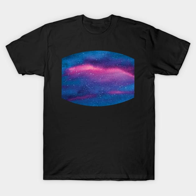 Mask Galaxy T-Shirt by Tribun Dash